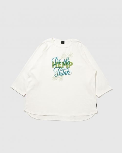 THINK HEMP WIDE BASEBALL TEE