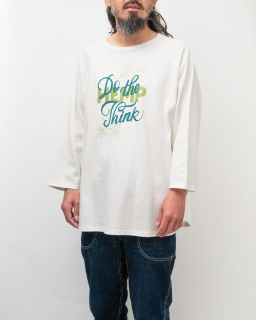 THINK HEMP WIDE BASEBALL TEE