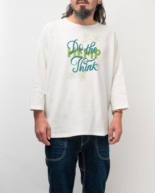 THINK HEMP WIDE BASEBALL TEE