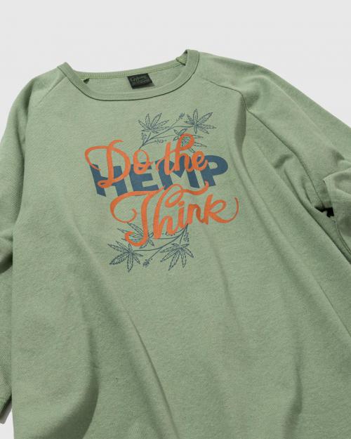 THINK HEMP WIDE BASEBALL TEE