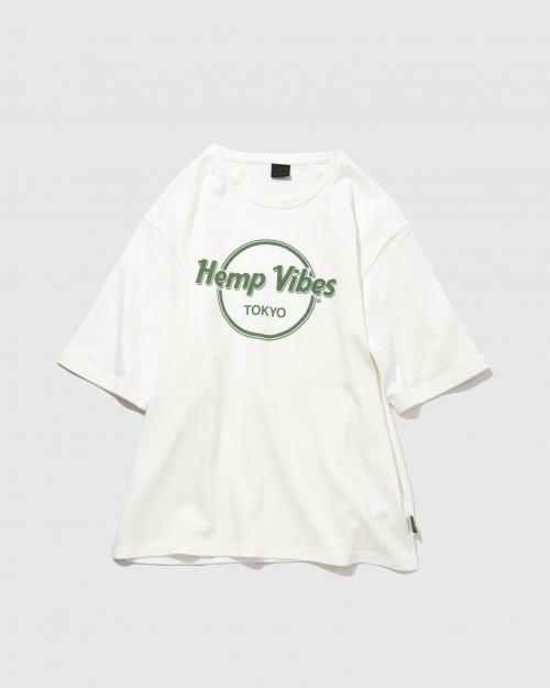 HEMP VIBES H/SL WIDE FITS TEE