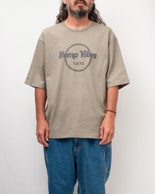 HEMP VIBES H/SL WIDE FITS TEE