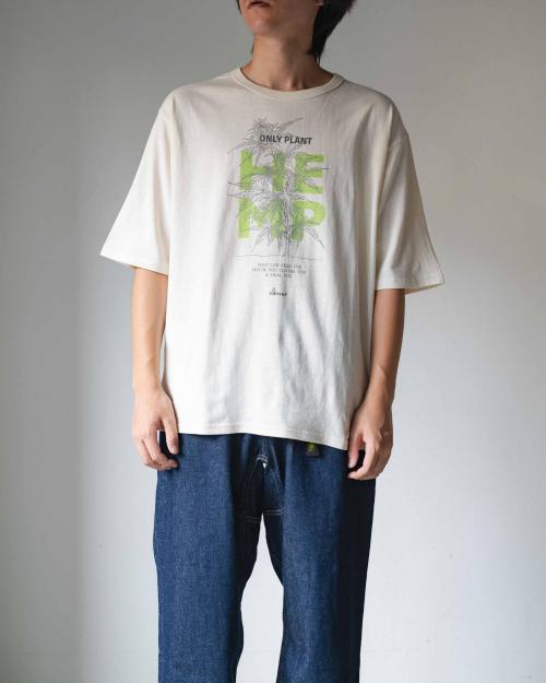 ONLY PLANT HALF SLEEVE WIDE FITS TEE