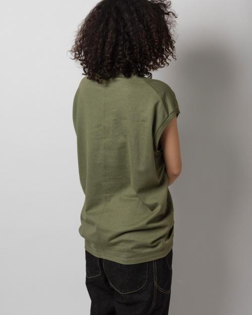 WIDE SLEEVE-LES TEE