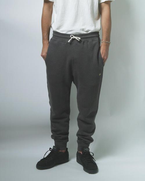 SLIM RIB HEMP SWEAT PANTS