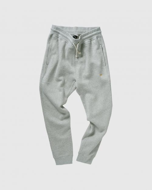 SLIM RIB HEMP SWEAT PANTS