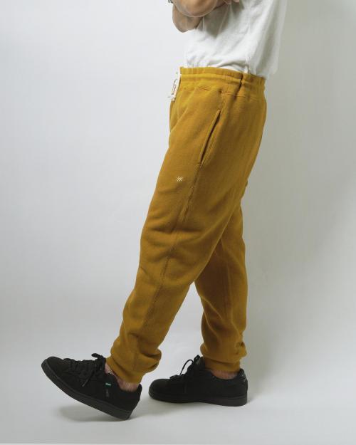 SLIM RIB HEMP SWEAT PANTS