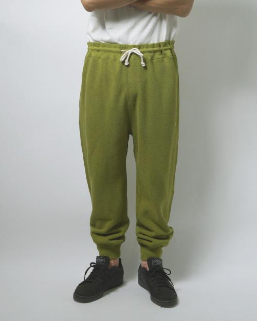 SLIM RIB HEMP SWEAT PANTS