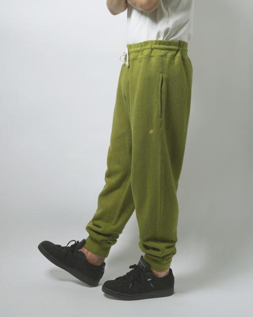 SLIM RIB HEMP SWEAT PANTS