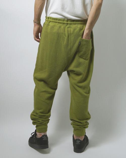 SLIM RIB HEMP SWEAT PANTS