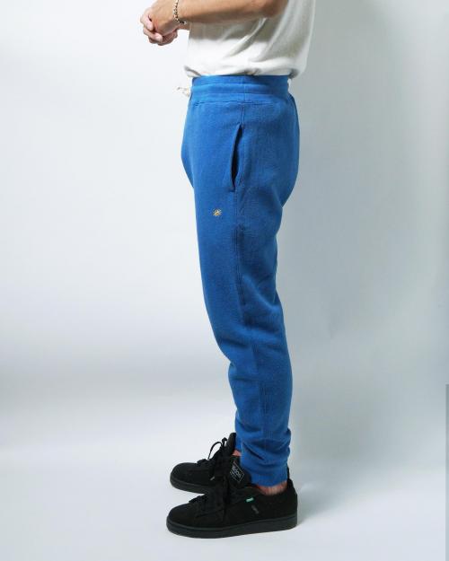 SLIM RIB HEMP SWEAT PANTS