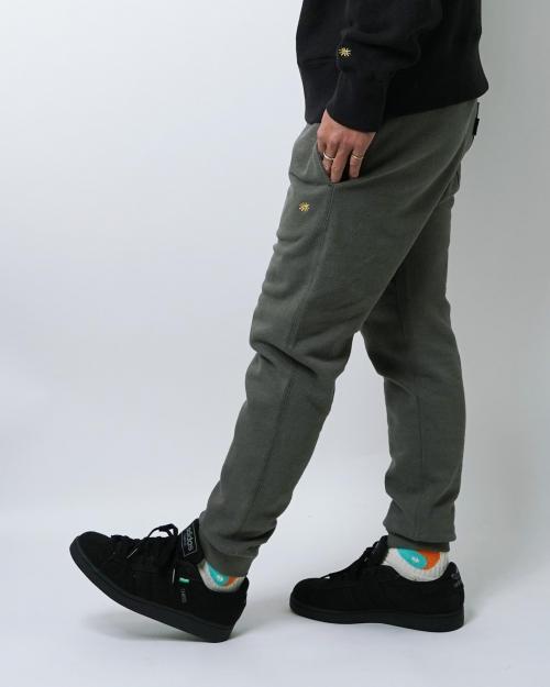 SLIM RIB SWEAT PANTS