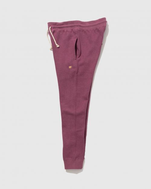 SLIM RIB SWEAT PANTS