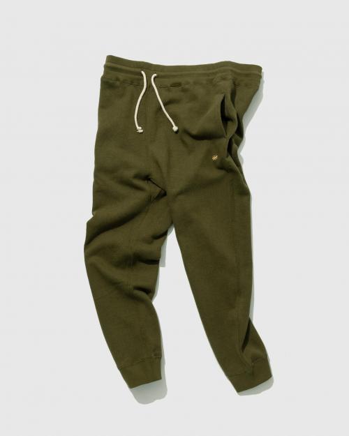 SLIM RIB SWEAT PANTS