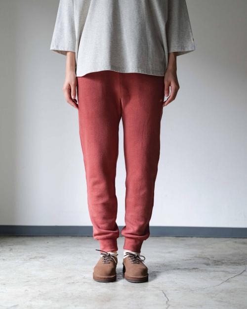 SLIM RIB SWEAT PANTS