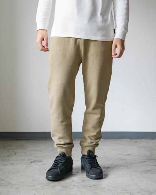 SLIM RIB SWEAT PANTS