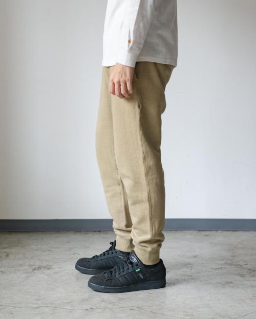 SLIM RIB SWEAT PANTS