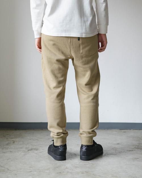 SLIM RIB SWEAT PANTS