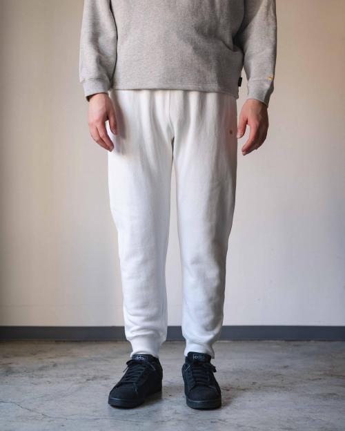 SLIM RIB SWEAT PANTS