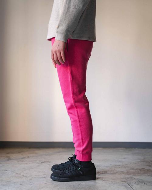 SLIM RIB SWEAT PANTS