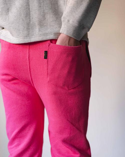 SLIM RIB SWEAT PANTS