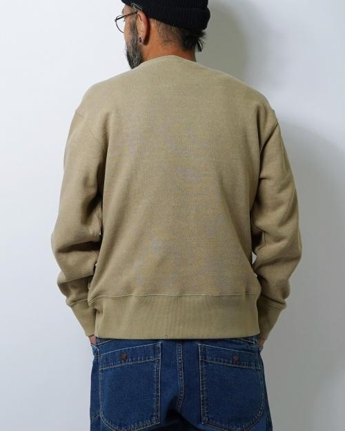 HEMP CREW POCKET SWEAT