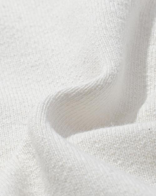 CROSS STITCH HEMP CREW SWEAT