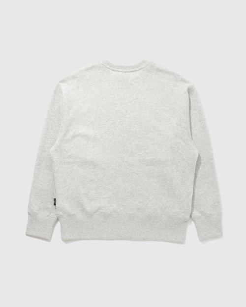 CROSS STITCH HEMP CREW SWEAT