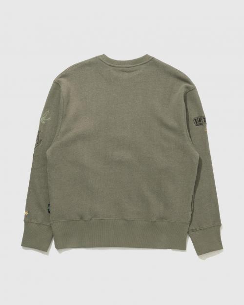 GREEN CREW SWEAT