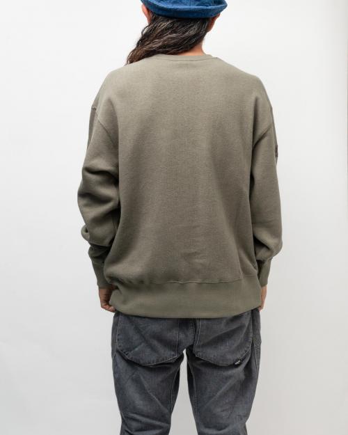 GREEN CREW SWEAT