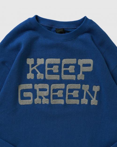 KEEP GREEN CREW SWEAT