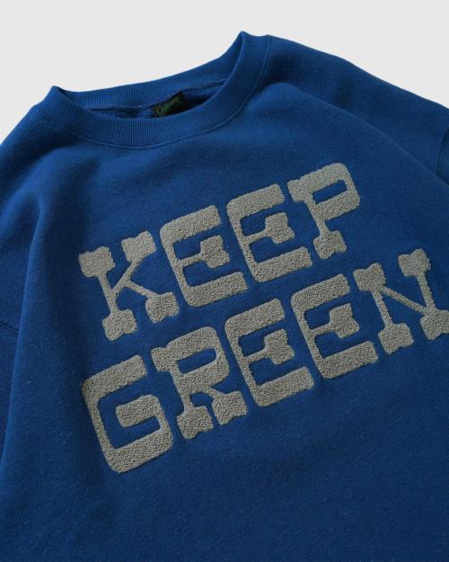 KEEP GREEN CREW SWEAT