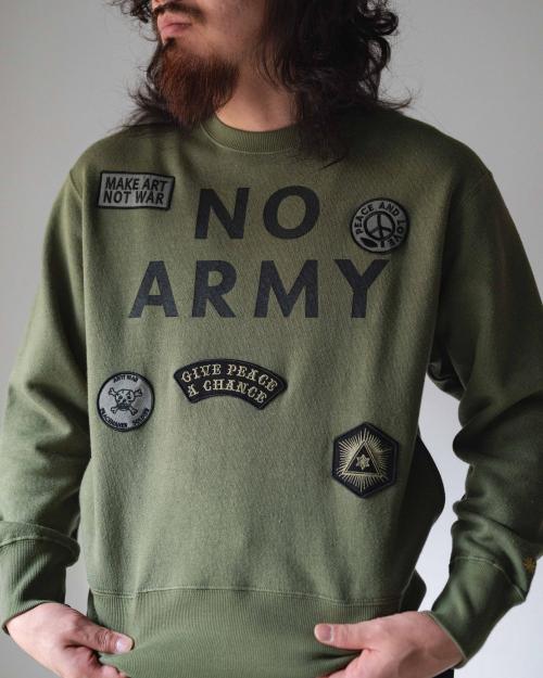 NO ARMY CREW SWEAT