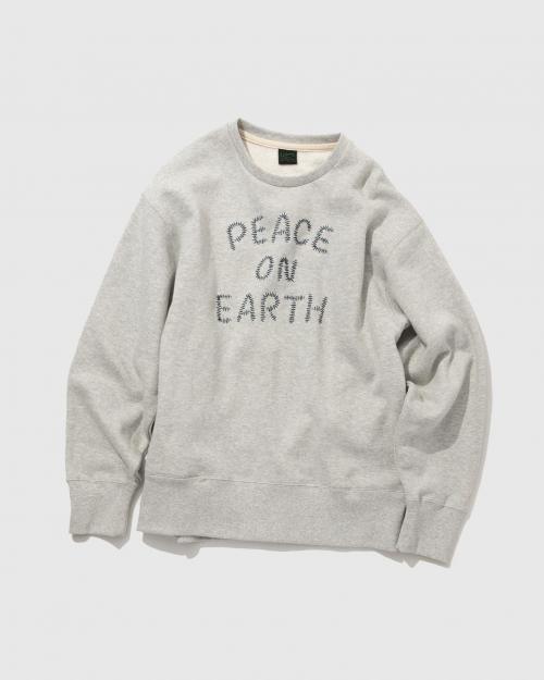 PEACE ON EARTH CREW SWEAT