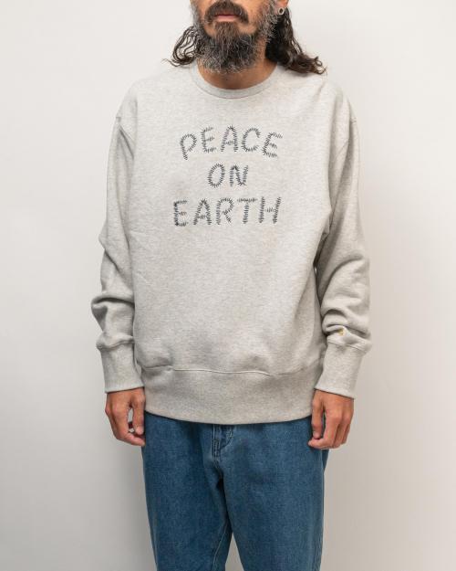 PEACE ON EARTH CREW SWEAT