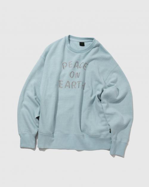 PEACE ON EARTH CREW SWEAT