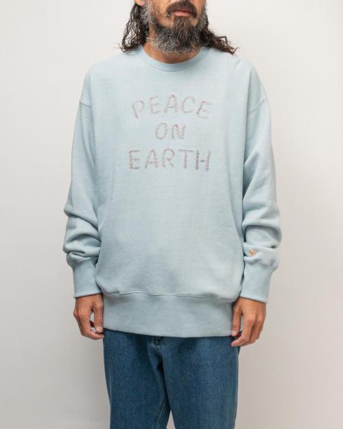 PEACE ON EARTH CREW SWEAT