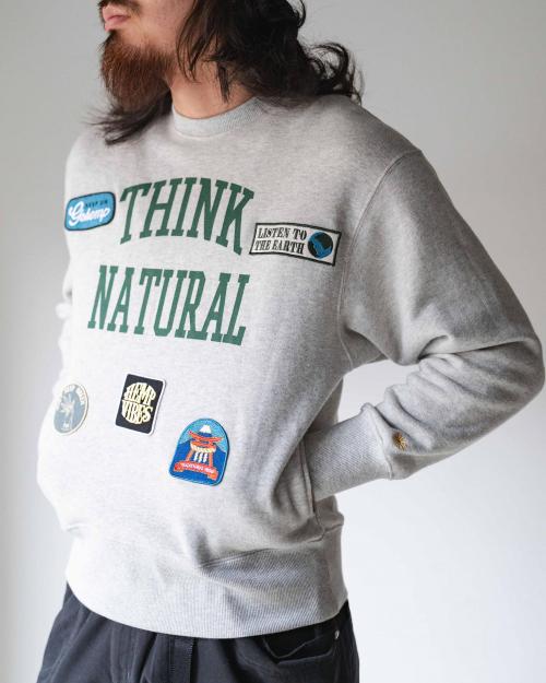 THINK NATURAL CREW SWEAT