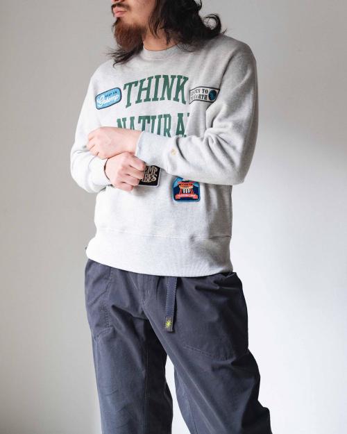 THINK NATURAL CREW SWEAT