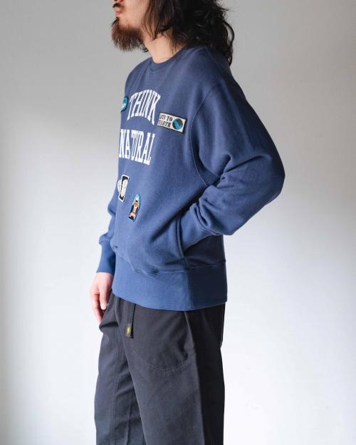THINK NATURAL CREW SWEAT