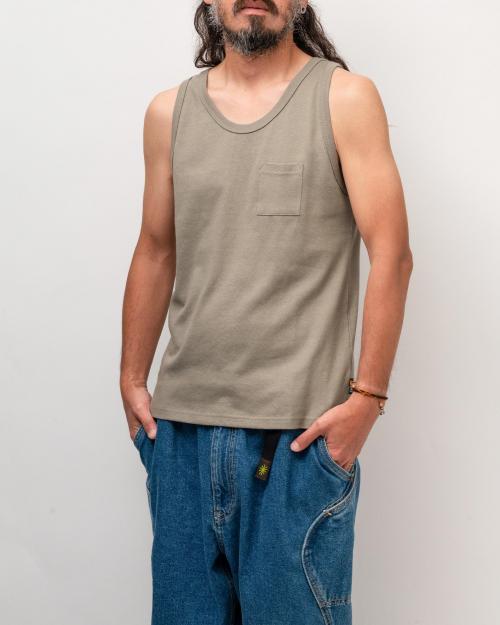 SLIT POCKET TANK TOP