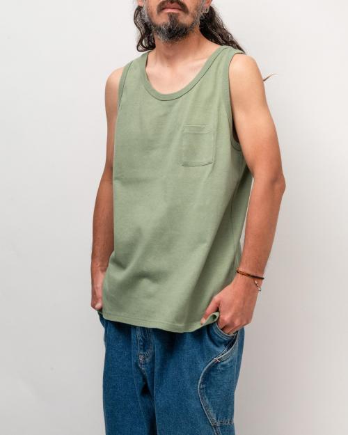 SLIT POCKET TANK TOP