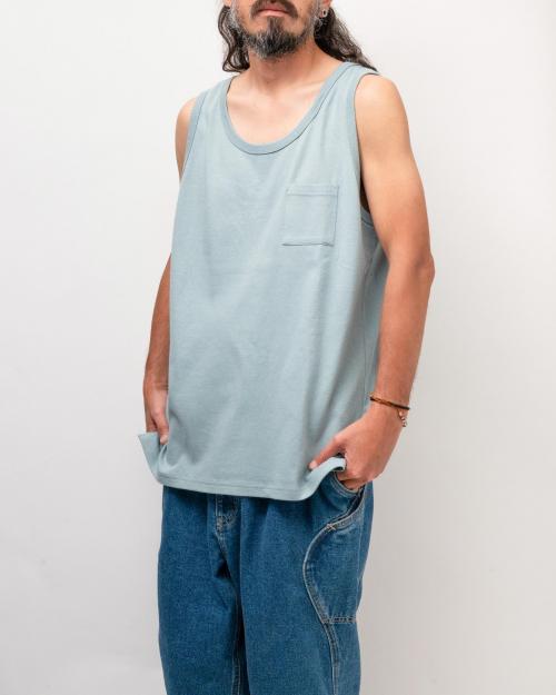 SLIT POCKET TANK TOP