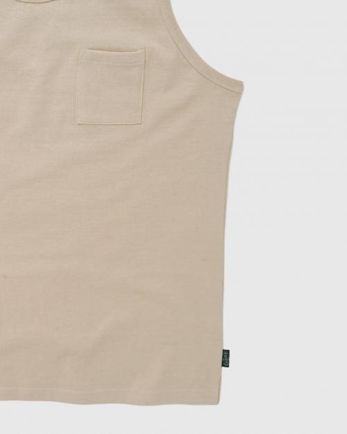 SLIT POCKET TANK TOP