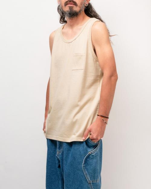 SLIT POCKET TANK TOP