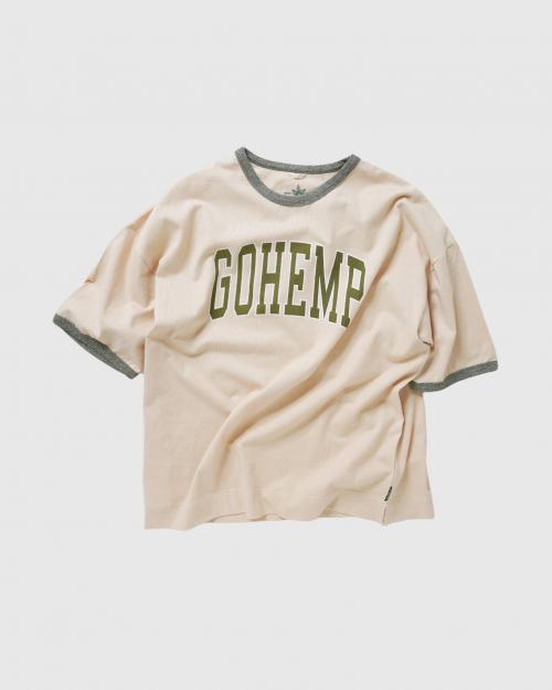 COLLAGE LOGO WIDE RINGER TEE