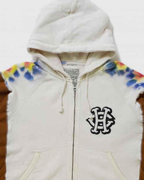 ZIP UP PARKA - GH TIE DYE REUSE