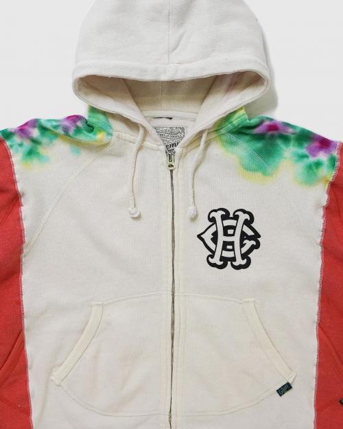 ZIP UP PARKA - GH TIE DYE REUSE