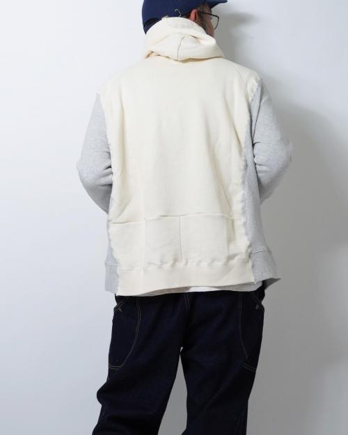 PULL PARKA - PEACEL REUSE