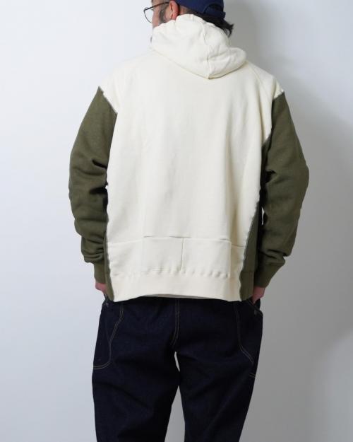 PULL PARKA - PEACEL REUSE